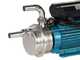 Tellarini ALM 25 MS - Pompa elettrica da travaso in acciaio inox - Raccordi in INOX dritto+curvo - Monofase - 230V - Scegli i tuoi raccordi!