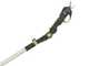 Ribimex PRBAT20/SEC - Forbice elettrica da potatura su asta 147-203 cm - 20V/4Ah