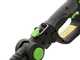 Ribimex PRBAT20/SEC - Forbice elettrica da potatura su asta 147-203 cm - 20V/4Ah