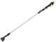 Ribimex PRBAT20/SEC - Forbice elettrica da potatura su asta 147-203 cm - 20V/4Ah - Diametro di taglio 25mm