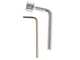 Ribimex PRBAT20/SEC - Forbice elettrica da potatura su asta 147-203 cm - 20V/4Ah