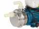 Tellarini ALM 25 - Pompa elettrica da travaso per olio in acciaio inox - Raccordi in NYLON dritto+curvo