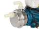 Tellarini ALM 25 - Pompa elettrica da travaso per olio in acciaio inox - Raccordi in NYLON dritto+curvo - Monofase - 230V