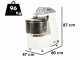 Fimar 38SB - Impastatrice a spirale - Trifase - 38 Kg - 2 Velocit&agrave;