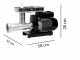 OUTLET - SENZA IMBALLO ORIGINALE - Palumbo Pavi L522 - Tritacarne - Passapomodoro - Corpo in alluminio
