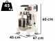 OUTLET - UTILIZZATO PER PROVA - Prismafood iLine MZPL010 - Impastatrice planetaria - Vasca in inox 10 litri