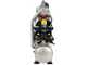 Hyundai 4J-750-6L - Compressore aria elettrico silenziato  - motore 1 HP