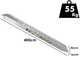 RA150X40 - Coppia rampe di carico fisse 4 mt - In alluminio