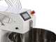 SPIRALMAC SV60 2 VEL Touch - Impastatrice ad alta idratazione a spirale - 60 Kg - Trifase