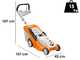 STIHL RMA 239 C - Tagliaerba a batteria - 36V 5Ah - Taglio 37 cm