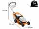 STIHL RMA 243 - Tagliaerba a batteria 36V - Taglio 41 cm - SENZA BATTERIA E CARICABATTERIA