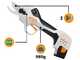STIHL ASA 20 - Forbice elettrica da potatura - 10.8V 2.6Ah