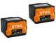 STIHL HSA 50 - Tagliasiepi con 2 batterie AK 10 - 36V 2Ah - Lama 50cm
