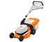 STIHL RMA 248 T - Tagliaerba trazionato a batteria 36V - Taglio 46 cm - SENZA BATTERIA E CARICABATTERIA