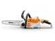 STIHL MSA 70 C-B Set - Elettrosega a batteria da taglio - Barra carving da 30 cm - 36V 5Ah