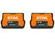 STIHL FSA 57 - Decespugliatore con 2 batterie AK 10 - 36V 2Ah