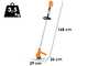 STIHL FSA 70 R - Decespugliatore a batteria - 36V - SENZA BATTERIA E CARICABATTERIA