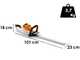 STIHL HSA 50 - Tagliasiepi con batteria AK 10 - 36V 2Ah - Lama 50cm