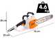 STIHL MSE 210 C-B - Elettrosega da taglio - Lama da 40 cm