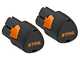 STIHL GTA 40 Set - Potatore manuale con 2 batterie AS - 10.8V 2.6Ah