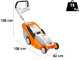 STIHL RME 339 C - Tagliaerba elettrico 1200 W - Taglio 37 cm