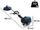 Hyundai BC43 - Decespugliatore a scoppio a benzina 2 tempi - 43 cc