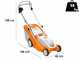 STIHL RME 339 - Tagliaerba elettrico 1200 W - Taglio 37 cm
