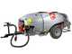Atomizzatore trainato Gray T Car 1500/80 con attacco a trattore per irrorazione - Capacit&agrave; 1500L - Pompa AR1064