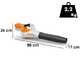 STIHL BGA 50 - soffiatore a batteria - 36V - SENZA BATTERIA E CARICABATTERIA