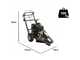 OUTLET - PICCOLI DIFETTI ESTETICI - BlackStone SG 420 B&amp;S - Fresaceppi - Motore B&amp;S XR2100 420cc - Ruota di taglio con 8 frese in carburo di tungsteno