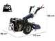 BullMach Chimera 400 - Motocoltivatore diesel - 418cc - 9,6 HP