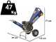 BullMach Hercules 50 L - Biotrituratore a scoppio - Motore Loncin H200 196cc