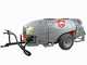 Atomizzatore trainato Gray T Car 1500/90 con attacco a trattore per irrorazione - Capacit&agrave; 1500L - Pompa AR1203