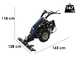 BullMach Chimera 400D - Motofalciatrice multifunzione - Motore Diesel 418cc