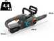 Gardena PowerSaw 250/18V - Elettrosega a batteria 18V 4Ah - Lama da 25 cm