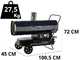 OUTLET - UTILIZZATO PER PROVA - BullMach BM-IDH 20KW - Generatore aria calda diesel - A combustione indiretta