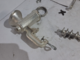 OUTLET - DIFETTI ESTETICI - Reber 8685N n&deg; 10 Tritacarne manuale a manovella - Morsetto di fissaggio