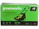 Greenworks GD48SC36 - Arieggiatore a batteria  - 48V 4Ah + Batteria aggiuntiva da 2Ah