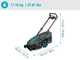 Gardena PowerMax Duo 46/36V P4A - Tagliaerba a batteria - 2x18V 2.5Ah - Taglio 46 cm