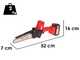 Sbaraglia Rambo Energy 21V - Potatore a batteria manuale - 21V/5.2Ah