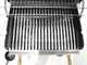 Cruccolini Rimini - Barbecue in ferro artigianale a gas - Griglia inox 68x46