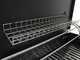 Cruccolini Rimini - Barbecue in ferro artigianale a gas - Griglia inox 68x46