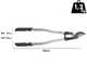 Gardena 700B Premium - Troncarami bypass - Lunghezza 70cm