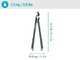 Gardena EnergyCut Pro L - Troncarami a incudine - Lunghezza 75cm