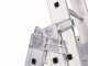 Svelt Euro E3 SCE30040, 3x14 gradini, 10.20 m - Scala telescopica in alluminio - Altezza stimata operativa 11.20 m