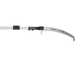 Castellari PO35PRO+ATO4 - Seghetto con denti &quot;U&quot; su asta ovale in alluminio - 230-390 cm - Lama da 35 cm