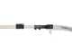 Castellari PO35PRO+ATO4 - Seghetto con denti &quot;U&quot; su asta ovale in alluminio - 230-390 cm - Lama da 35 cm