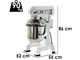 OUTLET - UTILIZZATO PER PROVA - FIMAR EASYLINE B30K - Impastatrice planetaria professionale - Trifase - Vasca INOX da 30 litri