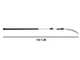 Castellari PO35PRO+ATO2 - Seghetto con denti &quot;U&quot; su asta ovale in alluminio - 150-240 cm - Lama da 35 cm