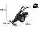 BullMach Chimera 400 - Motofalciatrice multifunzione a benzina - 420cc - 11,5 HP
